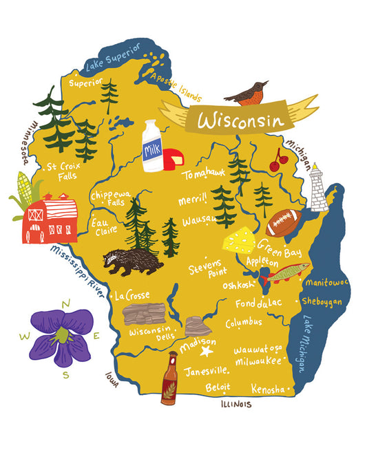 Hello: Wisconsin Card