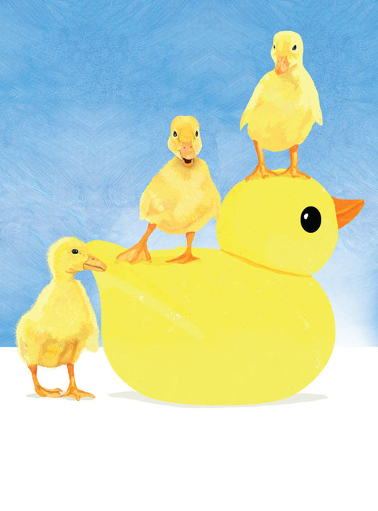 Baby Ducklings Card