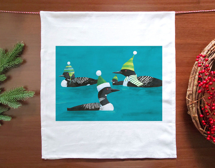 Loons Holiday Towel