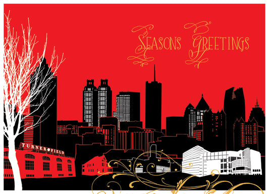 Atlanta Foil Holiday Card