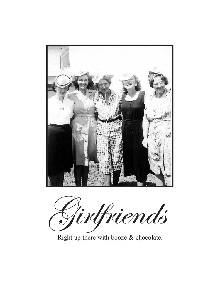Girlfriends Humor Card