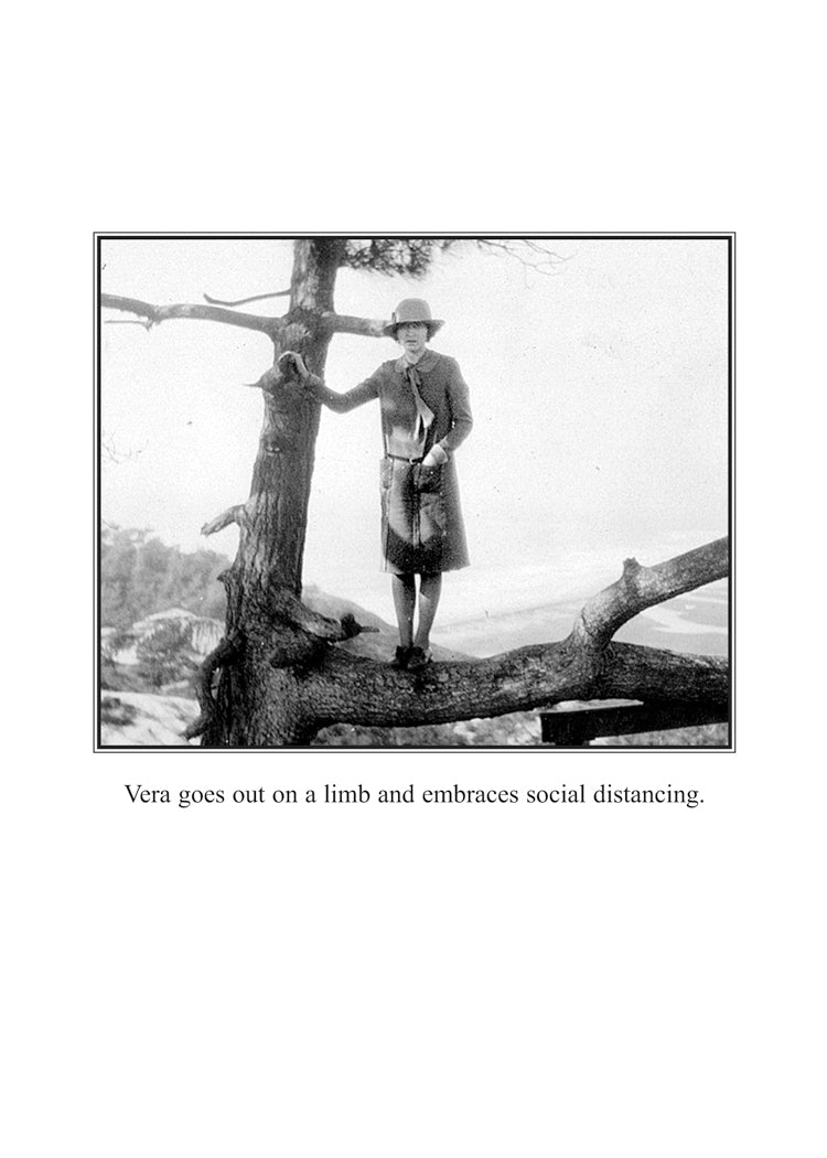 Out on a Limb Humor Card