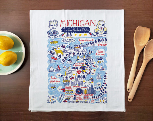 Statescapes: Michigan Towel