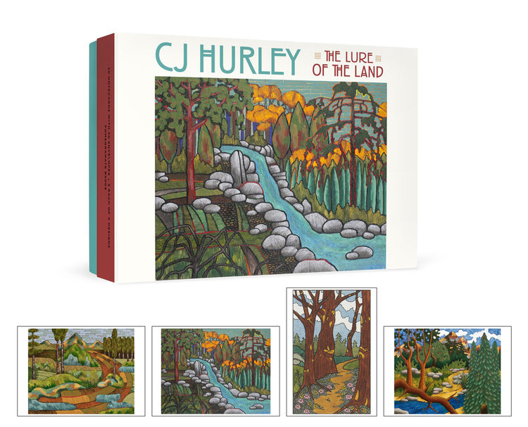 Land Boxed CJ Hurley: Lure of the Land Assorted Boxed Note Cards – Allport Editions