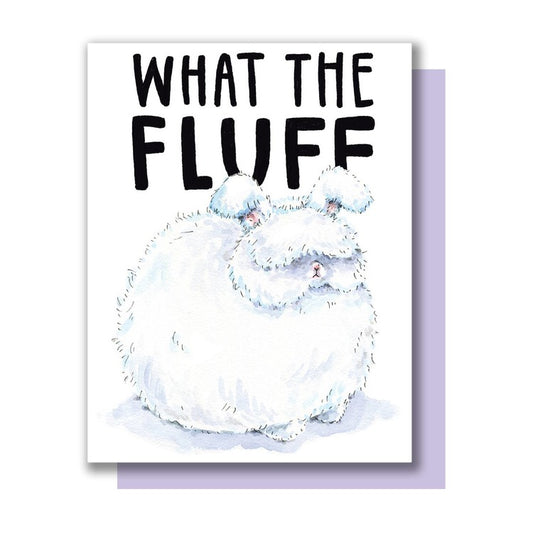 What the Fluff Blank Card