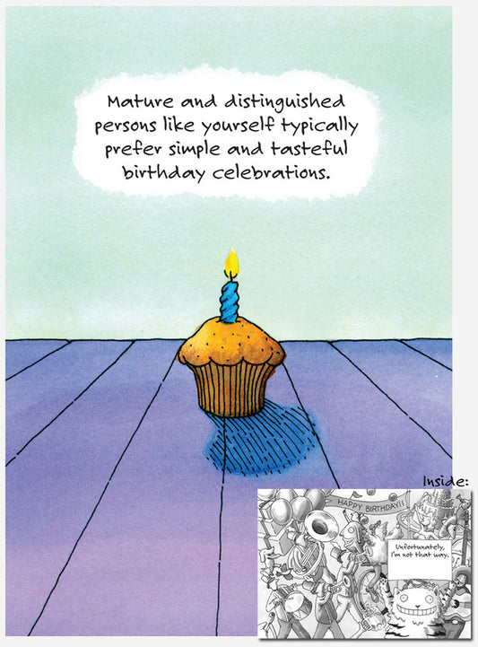Birthday Muffin Card
