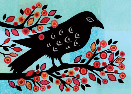 Raven Tree Card