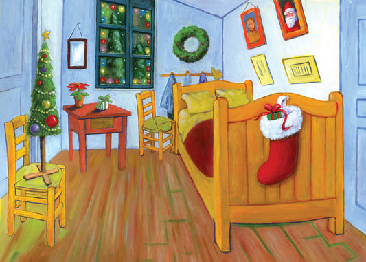 Van Gogh Christmas Holiday Card