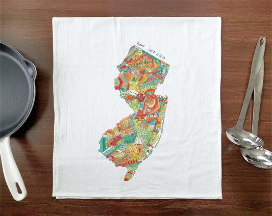 Doodle: New Jersey Towel