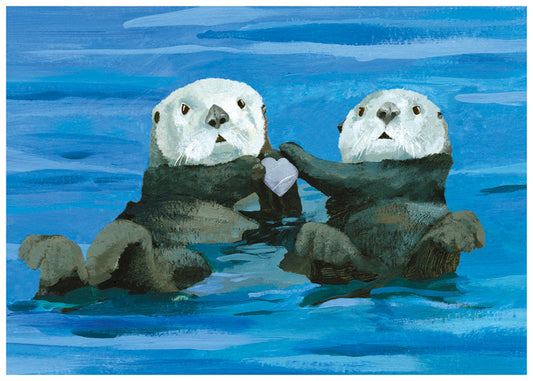 Love Otters Card