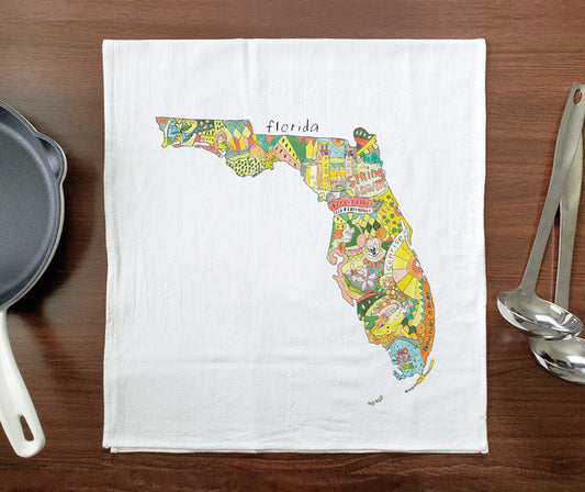 Doodle: Florida Towel