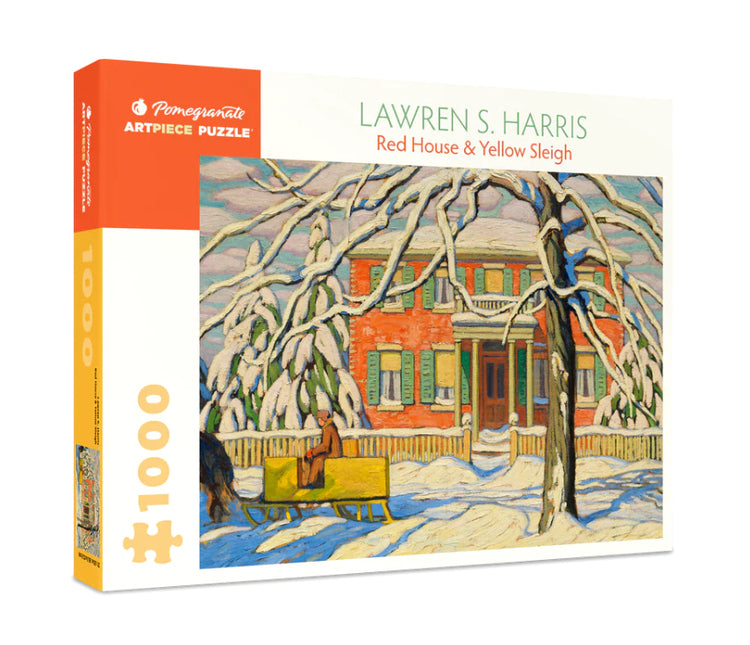 Red House and Yellow Sleigh Puzzle - 1000pc