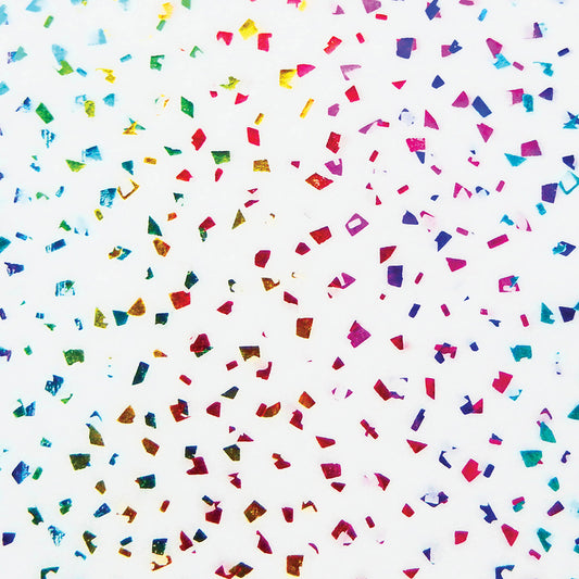 Rainbow Flake Tissue Paper
