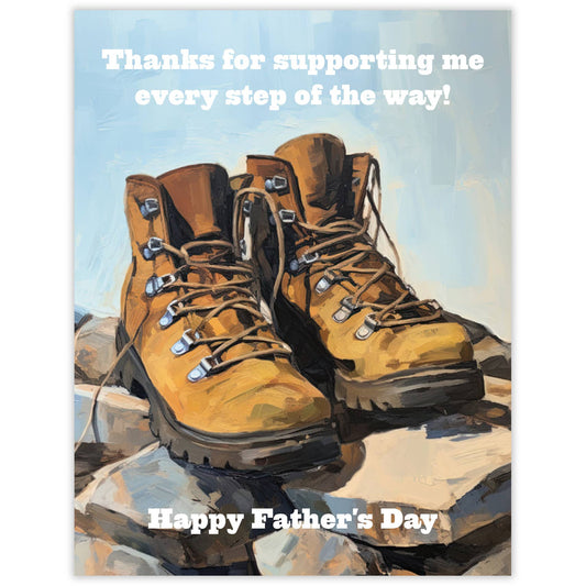 Boots Father's Day Card