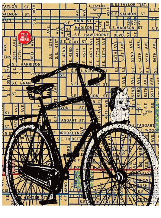 Bicycle and Mascot Card