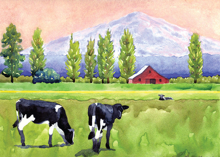 Grazing with a View Card