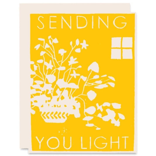 Sending Light Sympathy Card