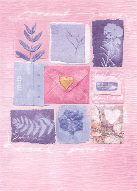 Journeys of the Heart-Pink Card