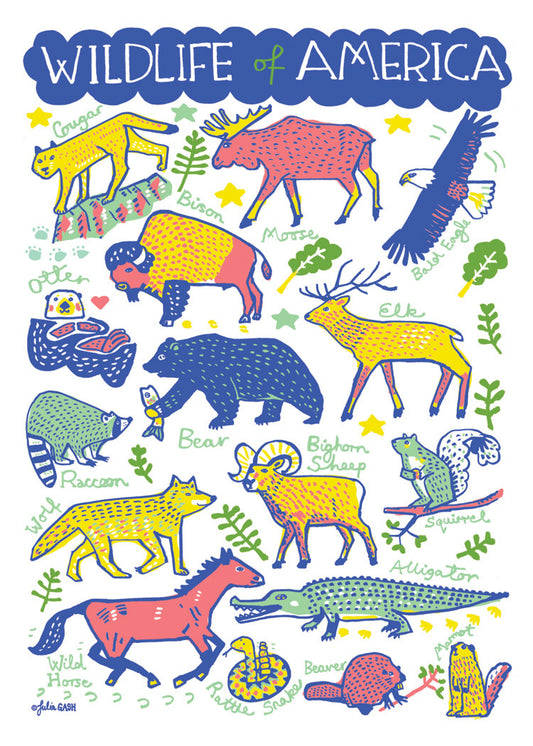 Wildlife of America Card
