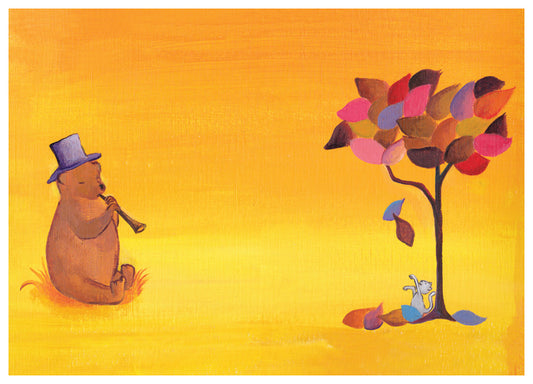 Playin' Bear Father's Day Card