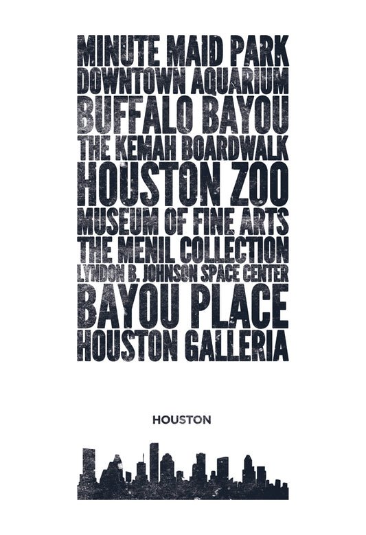 Cityprint: Houston Card